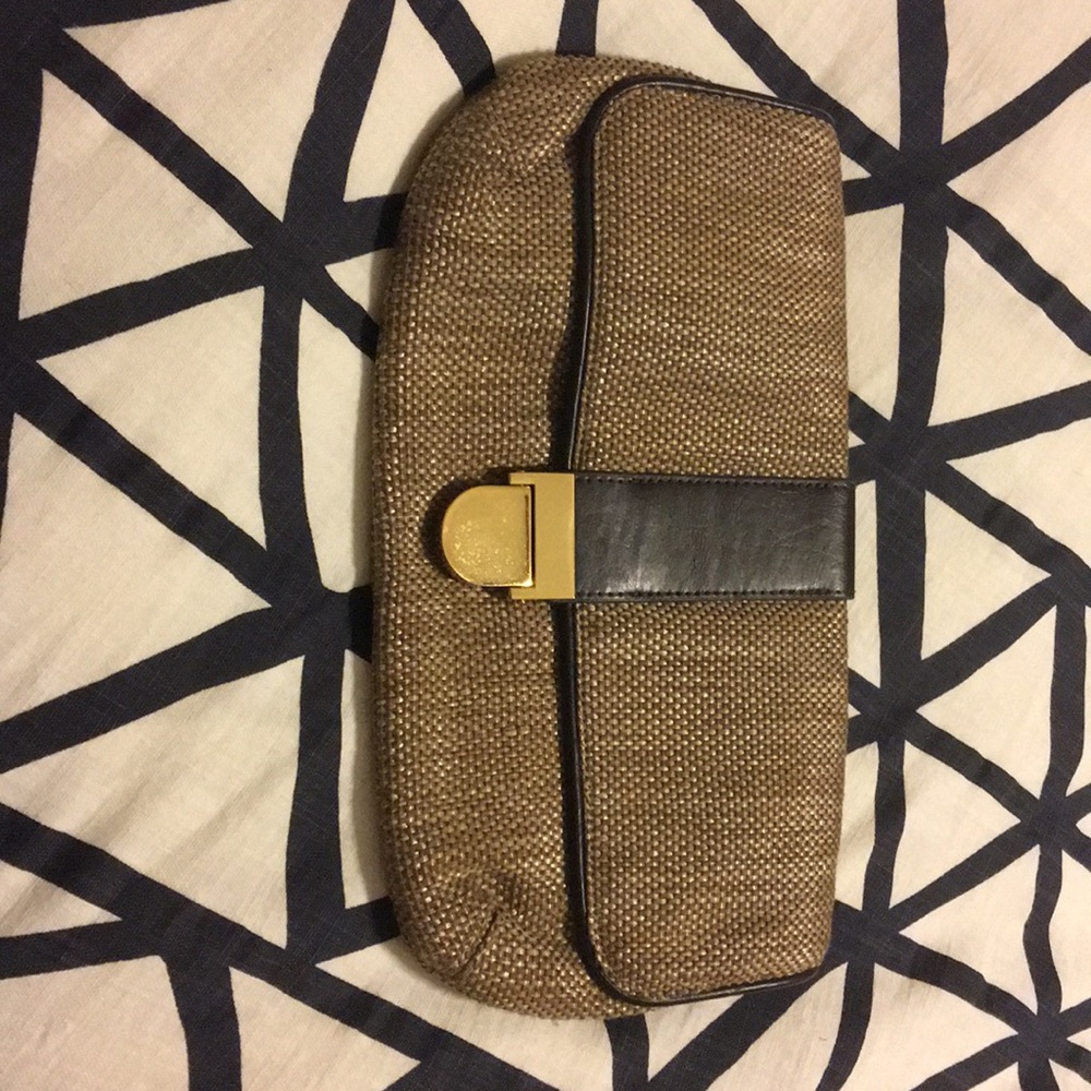 Banana Republic Woven Clutch